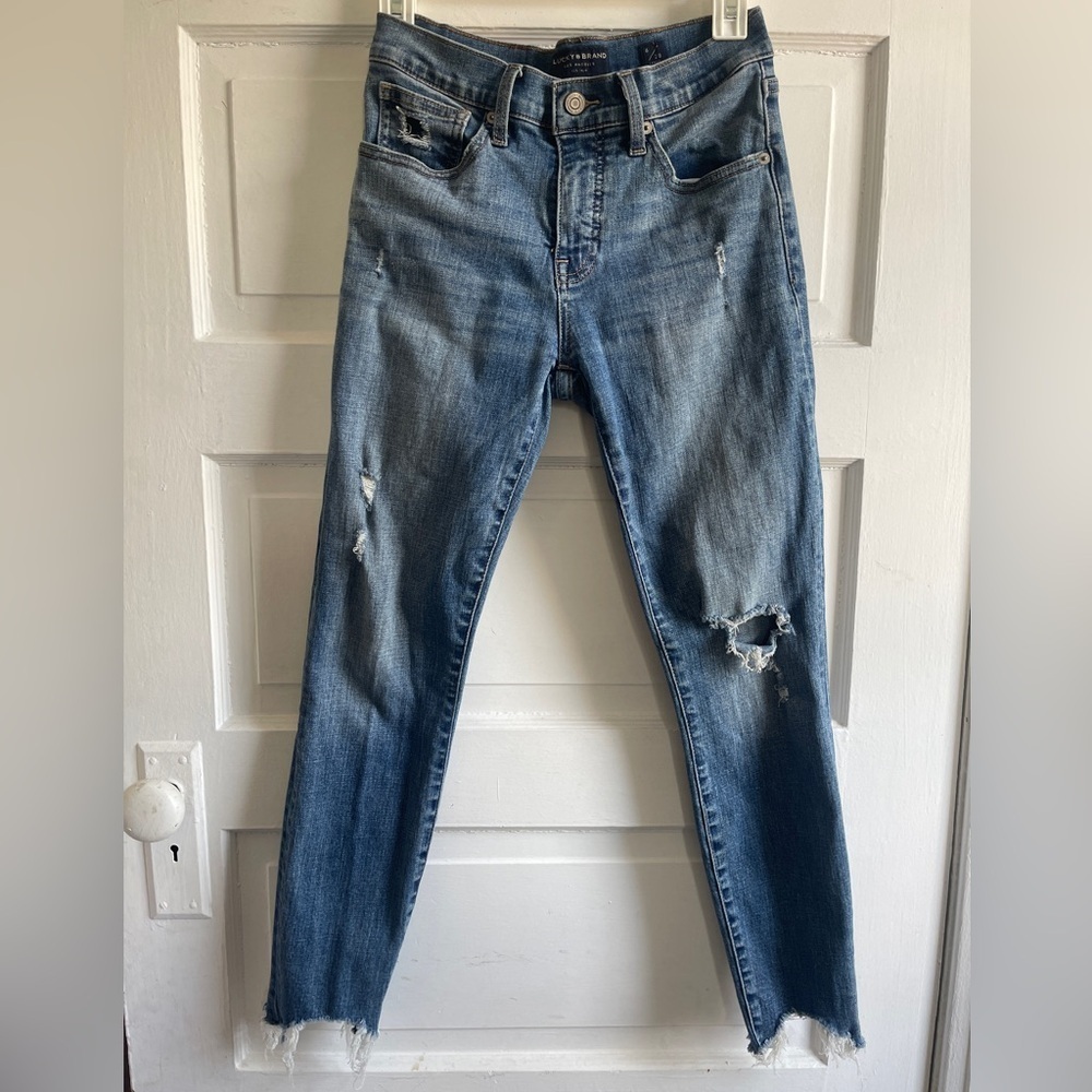 Lucky Brand bestselling Ava Mid Rise jeans -Women’s Size 6 - Picture 4 of 12